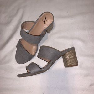 New day blue heel size 5